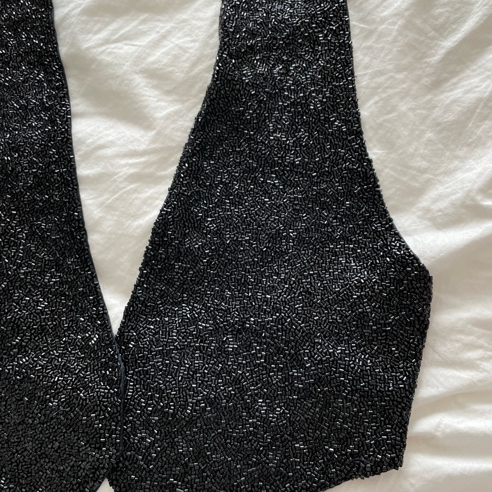 BCBG Maxazria Black Vest